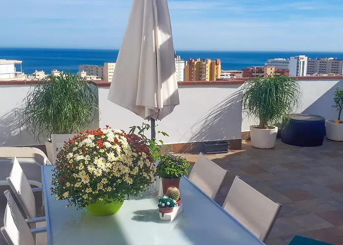 아파트 Atico Duplex Con Vistas Al Mar. Dos Plazas De Garaje *